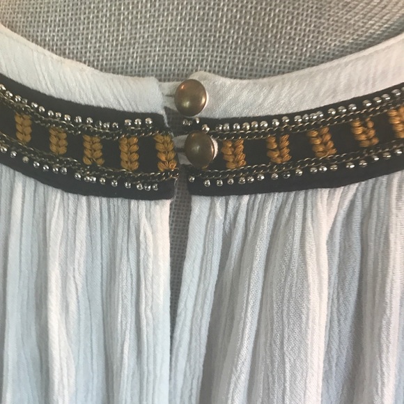 Free People beaded blouse size XS - Picture 8 of 8